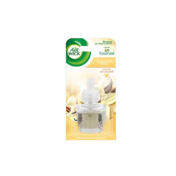 Air Wick Diffusore elettrico per ambienti ricarica vaniglia e the