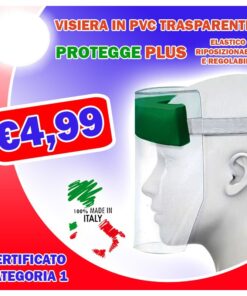 Visiera Protettiva in PVC Protegge Plus