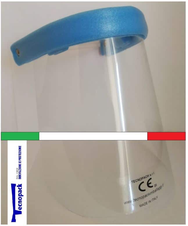 Tecnopack Visiera di protezione
