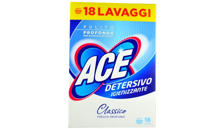 ACE Detersivo Igienizzante in polvere 18 misurini