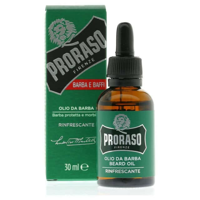 Proraso Olio Da Barba E Baffi Rinfrescante Con Oli Essenziali 30 ml