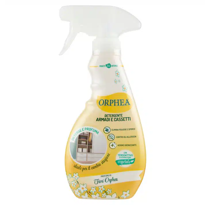 Orphea Pulitore Armadi e Cassetti Spray 300 ml