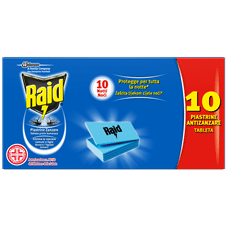 Raid Pastrine antizanzare 10 piastrine