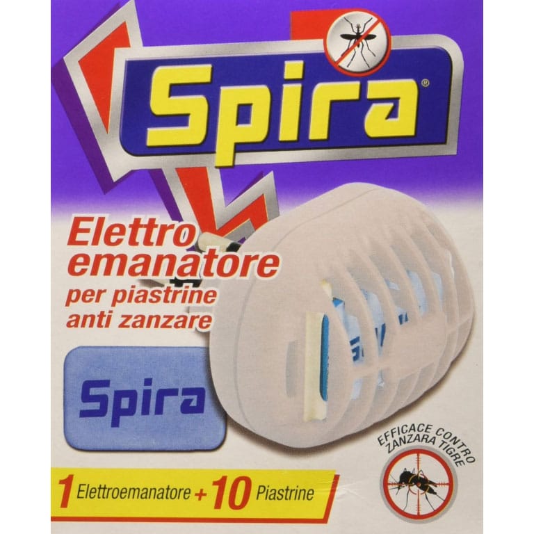 Spira Elettroemanatore con 10 Piastrine