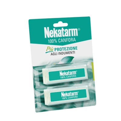 Nekatarm Canfora Tavolette Antitarme lunga protezione 2 pezzi