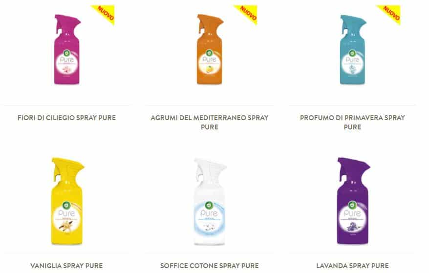 Air Wick Pure Deodorante Spray 250 ml - immagine 2