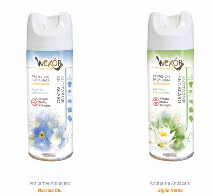 Wexor Guardaroba Antitarme e Antiacaro 400 ml