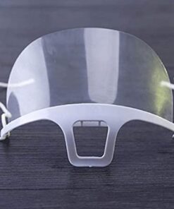 Alternative view of Mascherina trasparente sanitaria aperta