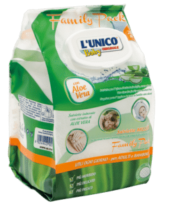 L'Unico Originale Baby Salviettine Family Pack 200 pezzi