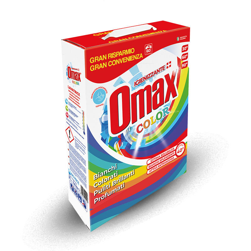 Omax Igienizzante Color Fustone 60 lavaggi 3,6 lt