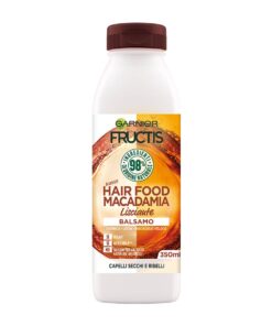 Fructis Balsamo Hair Food Macadamia Lisciante Capelli secchi e ribelli 350 ml
