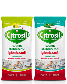 Citrosil Home Protection Salviette Multisuperfici Igienizzanti 40 pezzi