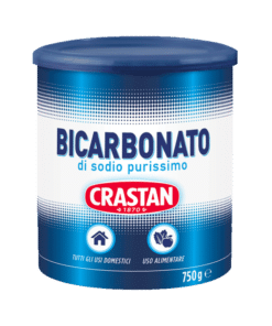 Crastan Barattolo Bicarbonato di sodio in Polvere purissimo 750 gr
