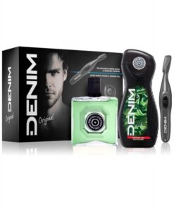 Denim Wild Set Regalo After Shave 100 ml + Shower Gel 250 ml + Regola Barba e Basette
