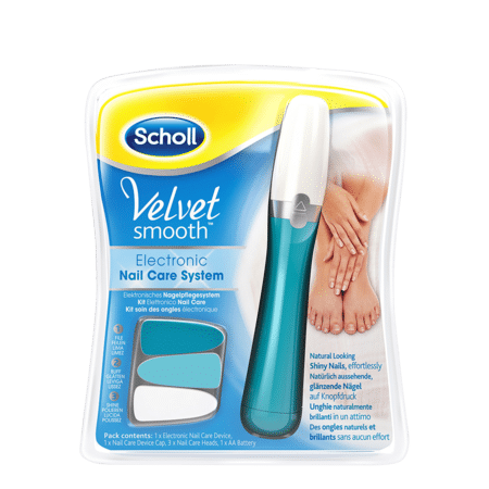 Scholl Velvet Soft Kit Elettronico Nail Care