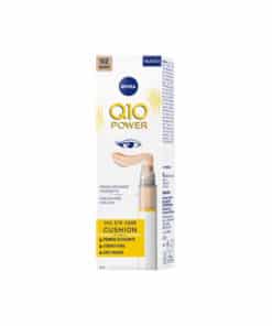 Nivea Q10 Power 3in1 Eye Care Correttore Occhiaie Cushion 02 Nude Con Applicatore In Spugna 4 ml