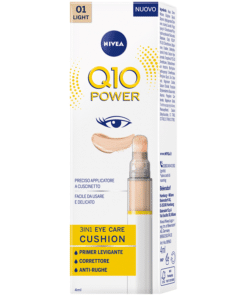 Nivea Viso Q10 Power 3in1 Eye Care Cushion Applicatore A Cuscinetto 01 Light