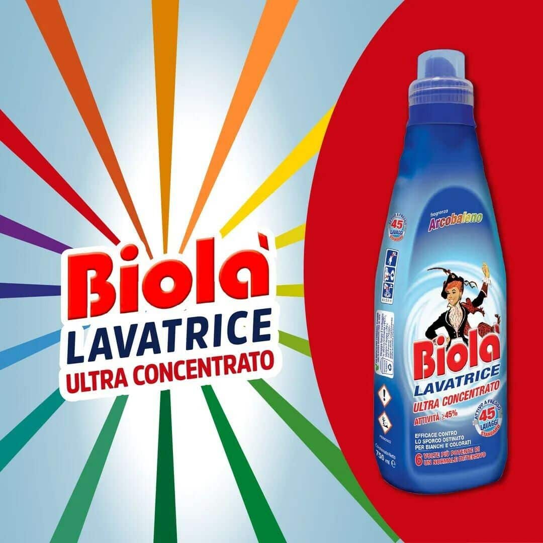 Biola Detersivo Lavatrice IperConcentrato 750 ml