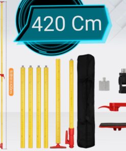 Asta telescopica per livella laser da 420 cm - immagine 3