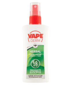 Lozione Antipuntura Herbal Vape Spray Alla Citronella 100 ml