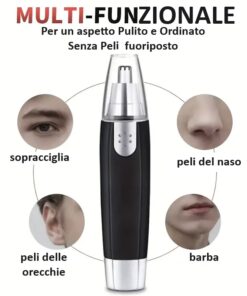 Taglia Peli Portatile Elettrico Professionale per Naso Orecchie Sopracciglia Viso Per Uomini E Donne - immagine 2