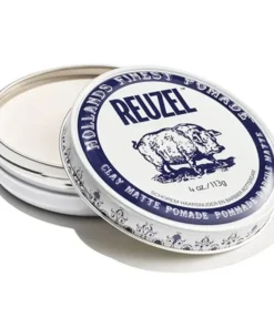 Reuzel cera capelli Clay tenuta media Pomade Matte 113gr