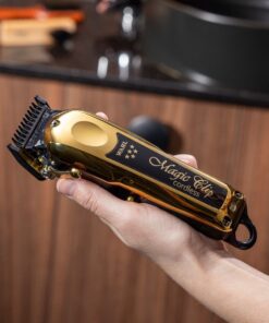 Alternative view of WAHL Professional 5 Star Gold Cordless Magic Clip Tagliacapelli con oltre 100 minuti di autonomia per barbieri e stilisti professionisti - Modello 8148-700