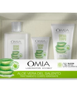 Omia Cofanetto Aloe Vera Dermo Bagno 400 ml + Crema Corpo 200 ml
