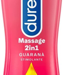 Durex Massage 2 in 1 Gel Lubrificante Guaranà 200 ml