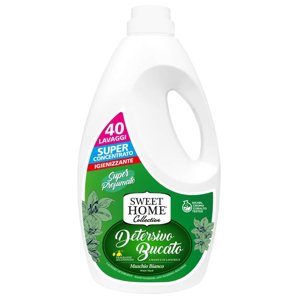 Sweet Home Detersivo liquido per Bucato 40 lavaggi 2 litri