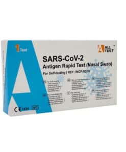 Alltest Test Antigenico Rapido Autodiagnostico Covid-19 in Tamponi Nasali