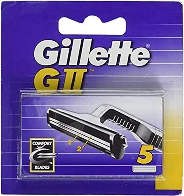 Gillette GII Lamette Ricarica 5 pezzi