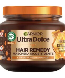 Garnier Ultra Dolce Hair Remedy Maschera Ricostituente Tesori di Miele 340 ml