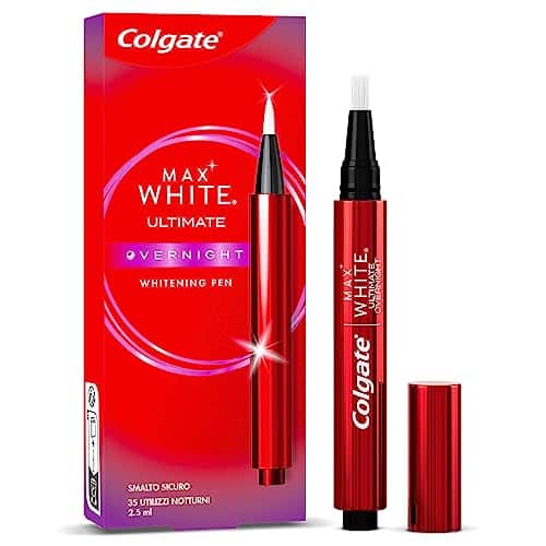Colgate Penna Sbiancante Denti Notturna Max White Overnight siero notturno SCADUTO 09/25