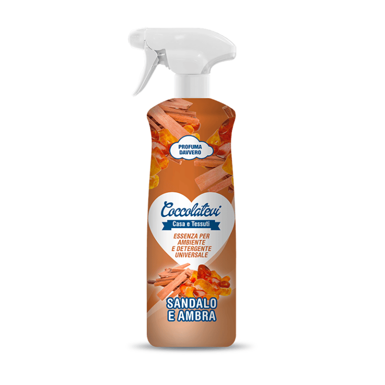 ALCOOL 70° PROFUMATO ALLA FRAGOLA – Spray Igienizzante 750 Ml, A Base Vegetale