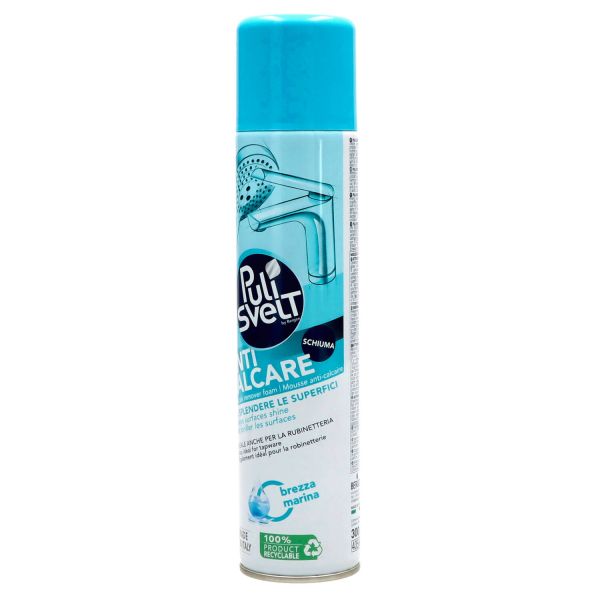 Pulisvelt Schiuma Anticalcare Brezza Marina 300 ml