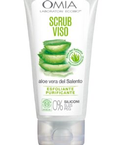 Omia Scrub Viso Peeling Esfoliante Aloe 75 ml