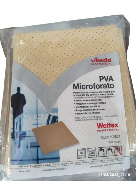 Vileda Professional PVA microforato Panno multiuso