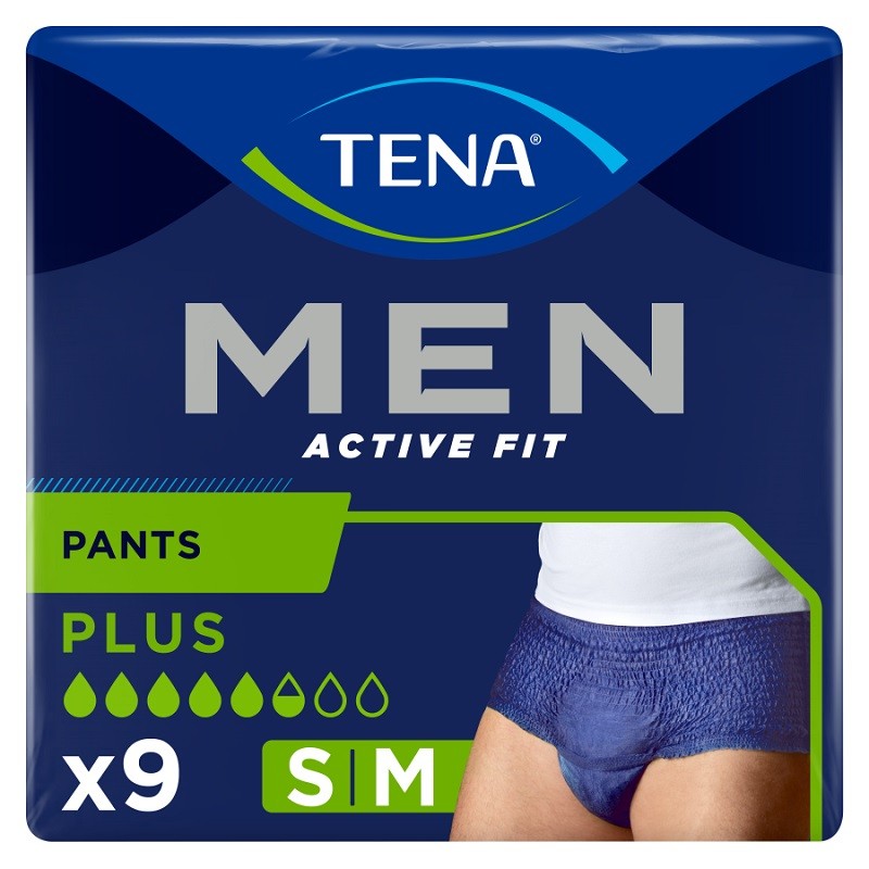 TENA Men Active Fit Medium Slip assorbenti per perdite urinarie 8 pezzi