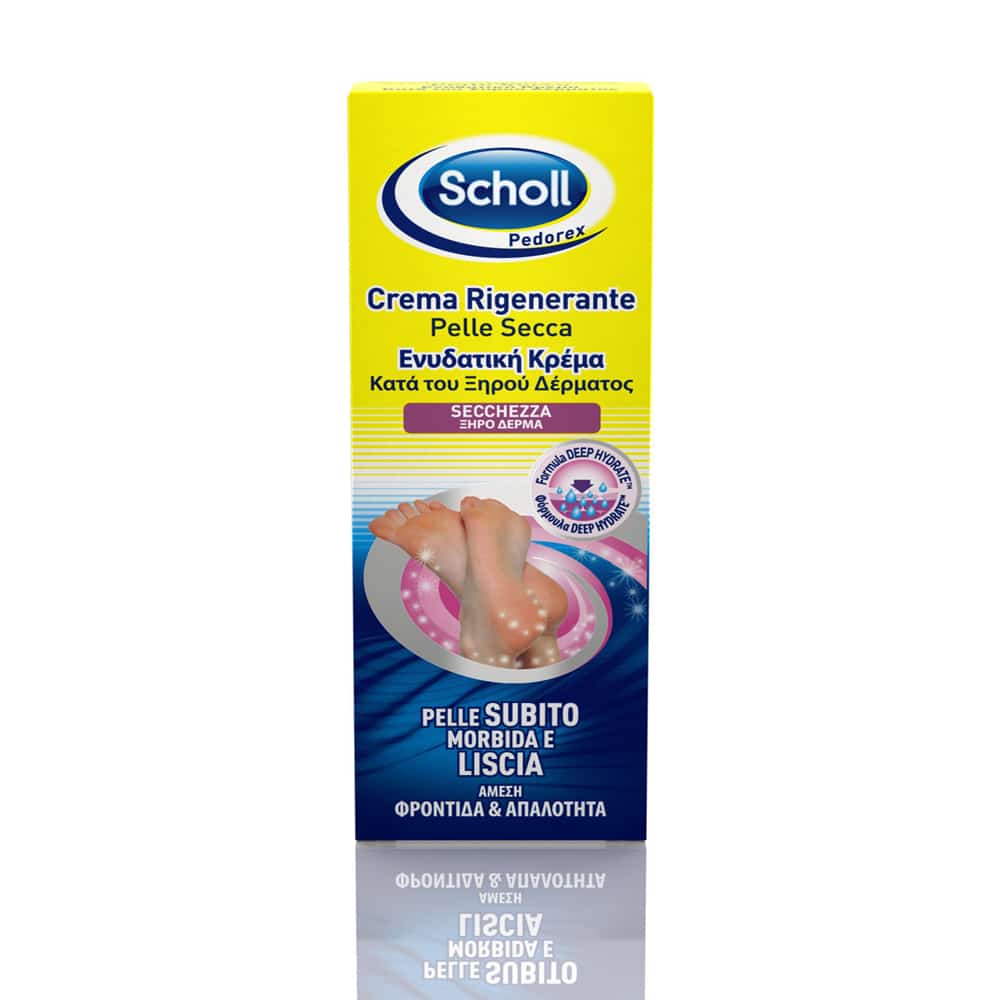 Scholl Crema Rigenerante Pelle Secca Secchezza 60 ml