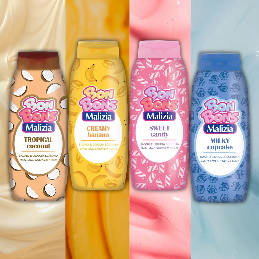 Malizia Bon Bons Bagno e Doccia Schiuma 500 ml
