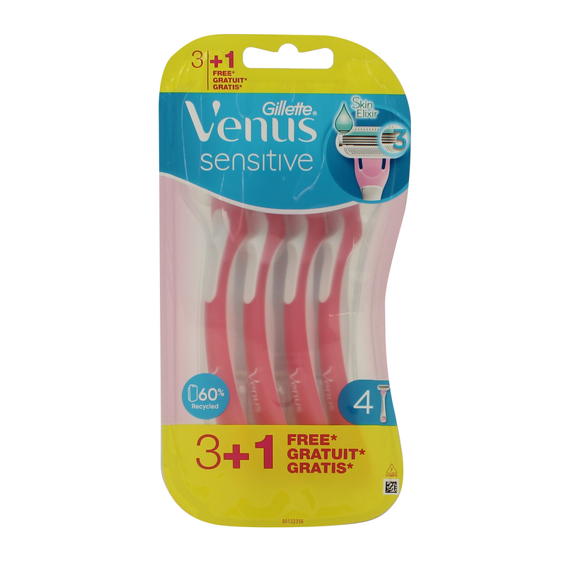 Gillette Venus Rasoio Donna Usa Getta 3 Lame 4 Pezzi Piazza Mercato Gillette Venus Rasoio Donna Usa Getta 3 Lame 4 Pezzi Piazza Mercato