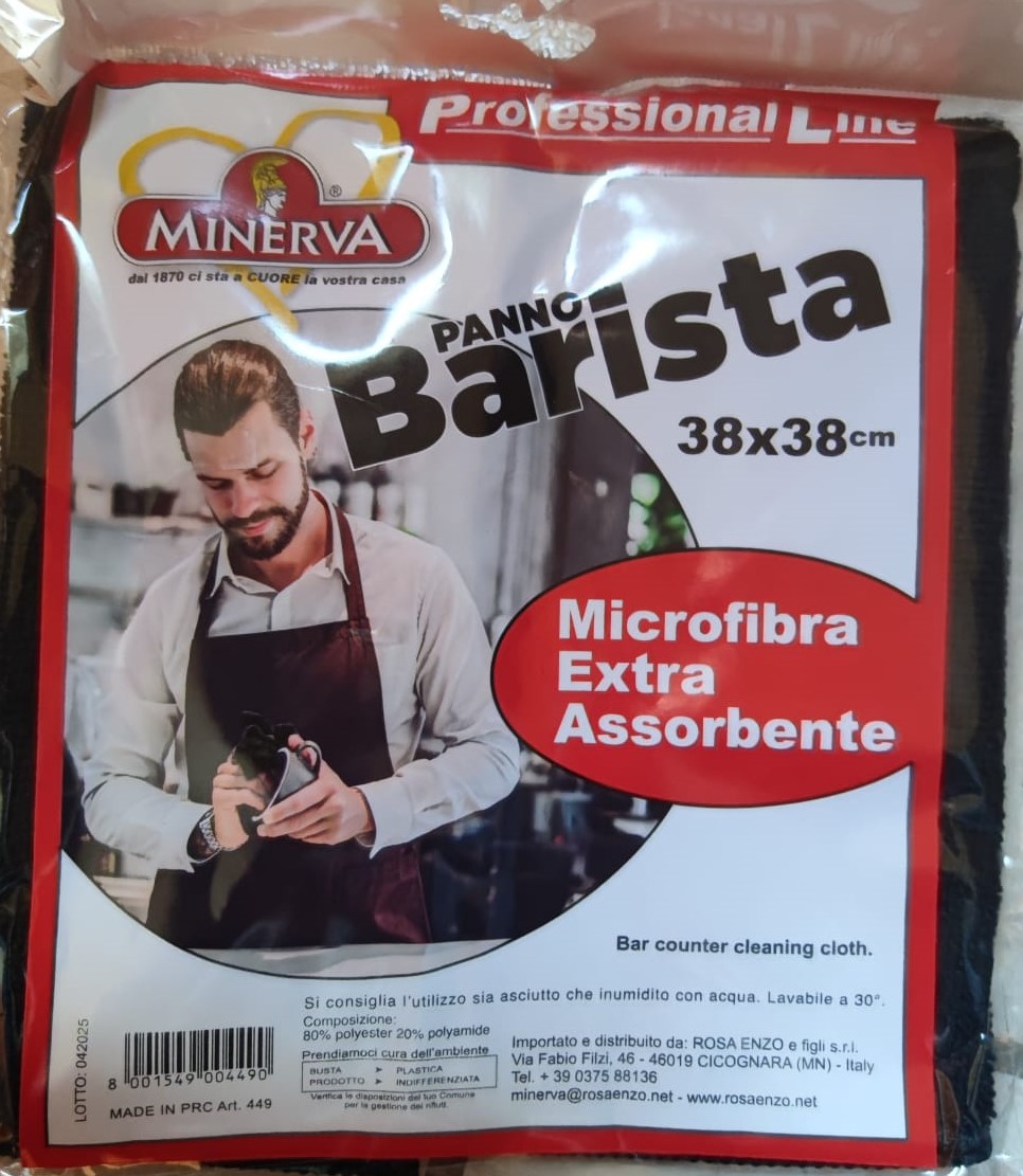Panno Barista Microfibra 38x38 cm. Minerva