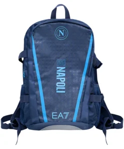 Zaino SSC Napoli EA7 Blu 2025/26 Ufficiale