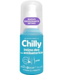 Chilly, Deodorante Intimo con Antibatterico, Ph 5 Azione Protettiva 50 ml.