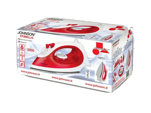 Johnson Stirello Ferro Piastra Inox 1850/2200 W